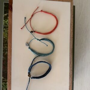 Pura Vita 3 Adjustable Bracelets